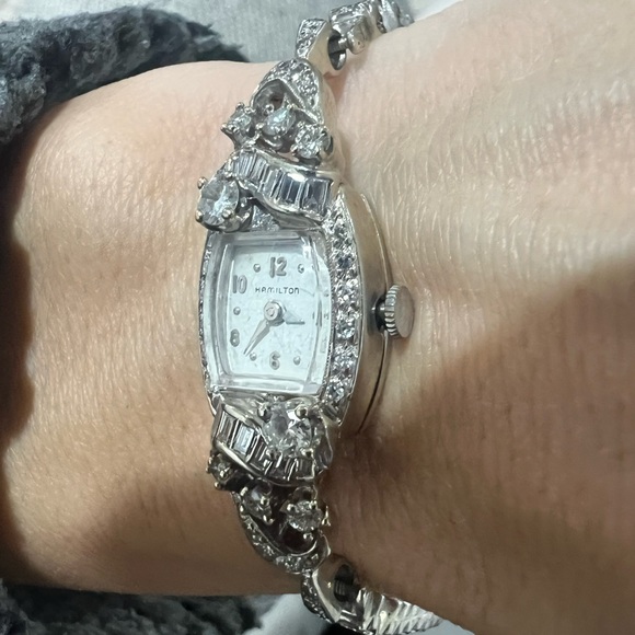 Hamilton Diamond Watch (2ctw) - Picture 1 of 13
